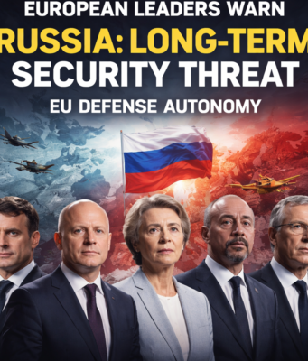 यूरोपीय नेताओं की चेतावनी: रूस दीर्घकालिक सुरक्षा खतरा, EU की रक्षा स्वायत्तता मजबूत करने का आह्वान